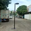 Luminária de Jardim em Formato de OVNI, Lâmpada de Jardim de Alumínio LED Tipo Disco de 50 Watts, Luminária de Rua Minimalista Estilo Chinês para Paisagismo, Comércio Transfronteiriço