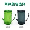 Regadera de Acero Inoxidable con Pico Largo Regadera para Jardinería Doméstica Regadera de Plástico con Pico Grande