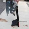 Placa de saia anti-transbordamento ângulo de alumínio retentor guia de aço inoxidável retentor de canaleta retentor de coleta de carvão fixo placa de saia ângulo de alumínio