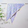 Nova Moda Estilo Coreano Cinto Simples Faixa de Cintura para Mulheres, Lenço Decorativo Triângulo, Lenço Fofo e Doce de Seda Sintética