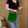 Bolsa de Peluche Imitación Piel para Comercio Exterior 2024, Mini Bolso Cruzado Pequeño y de Moda Venta al por Mayor Dropshipping Transfronterizo