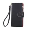 Adequado para Oppo Realme 15 Fivela Redonda Zíper Alça Curta Realme C75/P3 Slot para Cartão Capa de Celular
