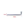 Marcador Galvanizado em L para Ponto de Observação de Assentamento Marca de Observação de Assentamento Marca de Assentamento Prego de Topografia