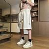 2024 Nuevo Estilo Americano Moda de Marca Piña Cinta Shorts Verano Pantalones Cinco Puntos Talla Grande Holgados Casuales Pantalones Deportivos