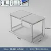 Mesa Dobrável Externa Transfronteiriça, Moderna e Simples, Multiuso, Mesa Ajustável para Barracas de Feira Noturna, Mesa de Jantar Portátil para Piquenique