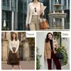 Bolsa para Dumplings de Gran Capacidad de Venta Caliente Transfronteriza, Bolso de Gamuza Nuevo para el Trabajo, Bolso de Hombro Cruzado para Mujer, Fábrica Shiling
