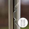 25 Piezas Clips de Alambre para Acristalamiento de Invernadero Clavo de Jardín en Forma de W Acero Inoxidable 304 en Forma de Z