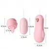 Vibrador Baleia Pequena para Mulheres, Controle Remoto por App, Vestível para Uso Externo, Brinquedo Sexual Adulto