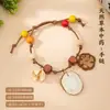 Colar de Medicina Tradicional Chinesa Pacote de Materiais Artesanais DIY, Enfeites Naturais Feitos de Plantas Medicinais Chinesas, Espécimes de Frutas, Pulseiras, Brincos, Presentes