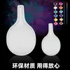 Máscara de Papel Machê para Crianças Estilo Chinês Máscara Facial da Ópera de Pequim Branca Feita à Mão DIY em Branco para Pintura Tendência Nacional Usável para Meninos