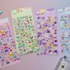 Versión coreana de pegatinas de cristal láser pegatinas de recompensa de dulces tridimensionales de animales lindos para niños pasta de decoración para cuentas de mano de niña