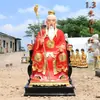 A estátua do idoso sob a lua adora ornamentos resina plástico reforçado com fibra de vidro estátua de Buda 88cm 1,3 m 1,6 m 1,8 m 2 m