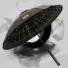 Paraguas de Doble Uso con Mango Largo para Sol o Lluvia, A prueba de Viento, Paraguas Grande Reforzado Estilo Espada, Mango de Espada Personalizado para Hombre, Anime Unisex