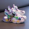 Sandalias de Hebilla con Perilla para Niños 2025 Verano Nuevo Baotou Huecas Antideslizantes Casuales para Exterior Sandalias para Niños
