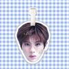 Etiqueta de equipaje Huang Minghao Pase de abordar Colgante para mochila Etiqueta Etiqueta Debería Ayudar Sacudida circundante