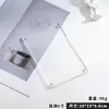 Porta-Retrato Magnético Acrílico Transparente com Ímã 3 Polegadas 4 Polegadas 5 Polegadas 6 Polegadas Foto de Ídolo DIY Ímã de Geladeira Ornamento