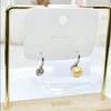 HOT Pearl acessórios S925 prata esterlina moda estilo coreano micro-incrustado brincos brincos brincos 10-12mm suporte vazio sem contas