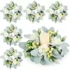 Guirlanda de Girassol de Primavera para Porta da Frente, Flores Artificiais de Girassol Falsas, Guirlanda de Margaridas Amarelas, Armário, Mesa de Casamento, Decoração de Casa