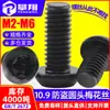 Acero al Carbono Grado 10.9 Cabeza de Sartén Negra Chapada en Torx con Tornillo de Seguridad de Postes Cabeza Redonda Tornillo Mecánico a Prueba de Manipulación M2M3M4M5