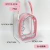 Bolsa para Alivio del Dolor Sentado Labubu 15cm Cruzada Bolsa Portabebés Muñeco de Peluche de Dibujos Animados Funda Protectora Bolsa de Almacenamiento Pop Mart