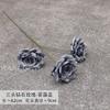 Estilo europeu 3 cabeças concubina imperial rosa multi-cabeça rosa casamento salão de casamento flor parede flor artificial flor decoração de casamento falsa flor atacado