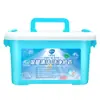 100 Cápsulas de Detergente para Ropa en Caja con Fragancia de Larga Duración, Eliminación de Manchas y Efecto Suavizante, Cápsulas de Lavado Tres en Uno de 5g, Entrega Directa desde la Fábrica