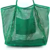 Bolsa de Praia Atacado Ponto a Ponto Bolsa Tote de Ombro de Rede Amazon Bolsa Portátil Feminina para Artigos de Higiene Pessoal Roupas de Natação Armazenamento