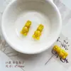 Retro Doméstico Dorado Pintado Checo Vidrio Perlas Redondo Pájaro Hecho a Mano Corazón Material Pulsera Cadena de Teléfono Móvil Joyería Accesorios