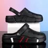 Chinelo Antiderrapante Masculino 2025 Novo Esportivo e Lazer Verão Uso Interno e Externo Sola Grossa Tamancos da Moda Lote de Sapatos