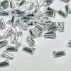 Zircón Tb Trapezoidal Circonita Cúbica Material 7A Circonita Cúbica Piedra Suelta Lupa Inspección de Calidad