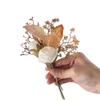 Flor Artificial Guardián Gentil de la Luna Blanca Borde Jiao Ramo de Rosas Estilo INS Flor de Simulación Decoración del Hogar Venta al por Mayor MW66019