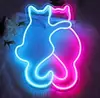 Comércio Exterior E-commerce Luz Neon USB Logotipo Personalizado Placa de Luz Led Decoração de Ambiente Placa de Luz com Letras
