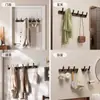 Gancho de Pared para Ropa sin Taladro para Colgar Ropa Detrás de la Puerta, Gancho de Pared para Entrada para Ropa y Sombreros, Gancho de Pared Resistente para Baño