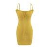Vestido de tirantes estilo Kardashian Yimengling para mujer, Pura Lust, Chica Sexy Caliente, Falda Corta que Cubre el Trasero de la Madrastra, Nuevo Estilo de Verano