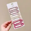 Pinzas para el cabello infantiles de moda con forma de estrella, versátiles y no dañan el cabello, juego de pasadores para arreglar mechones sueltos y flequillo, accesorios para el cabello para niñas