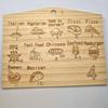 Dados de Haya de 12 Caras Dados Educativos Casuales Dados de Madera para Pareja de San Valentín Dados Poliédricos en Stock