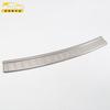 Adecuado para 17 Tiguan L placa de protección trasera lentejuelas Tiguan L portón trasero maletero pedal protector pegatinas decorativas de acero inoxidable