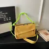 2026 Bolso Cruzado Nuevo, Bolso de Hombro Sencillo de Color Sólido para Mujer, Bolso Grande de Capacidad para el Trabajo, Bolso Casual de Diseño de Nicho