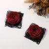 Y2K Sexy Renda Escura Rosa Malha Flor DIY Feito à Mão Versátil Grampo de Cabelo Acessórios de Cabelo Acessórios de Roupa Venda por Atacado