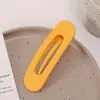 Pinzas para el Cabello Planas de 11 cm, Pinzas Antideslizantes Mate para Mujer, Accesorios para el Cabello de Sujeción Fuerte para Todo Tipo de Cabello, Uso Diario, Boda, Fiesta, Cita, Playa