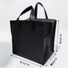 Bolsa tote de TNT com zíper, sacola de compras, grande capacidade, bolsa de maternidade à prova d'água, bolsa selada para estudantes