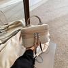 Bolsa Color Block Quadrada Casual de Alta Qualidade Tendência Nova Primavera e Verão 2026 Bolsa de Mão Versátil Bolsa de Ombro Transversal Feminina