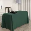 Mantel para mesa de conferencias, adecuado para hoteles, oficinas, exposiciones y eventos promocionales; mantel rectangular liso rojo y blanco
