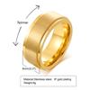 Anillo giratorio descompresor giratorio de acero inoxidable para nudillo de dedo índice europeo y americano, anillo de acero de titanio para hombre al por mayor R-394