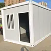 Dormitório para funcionários, contêiner pré-fabricado, escritório móvel para canteiro de obras, placa de aço colorida, contêiner habitável, casa móvel