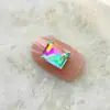 K9 Pontiagudo na Base Formato Irregular Nail Art Cubo de Gelo Grande Doce de Rocha Retangular Ângulo Reto Acessórios de Cristal Joias Cristal Nail Art Strass