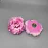 Flores Artificiais de Peônia 9cm, Decoração de Arranjo de Parede de Flores para Cenário de Casamento, Fixação de Flores DIY, Exclusivamente para Vendas Transfronteiriças
