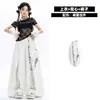 Figurinos de Performance Infantil para Meninas, Trajes de Dança Jazz, Figurinos de Show de Hip-Hop para Meninas, Roupas de Performance Infantis Modernas e Descoladas