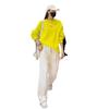 Conjunto Completo Estación Europea con Sudadera de Talla Grande para Mujer Traje Casual para Mujer Primavera y Otoño Nueva Ropa Moda Deportes Dos Piezas