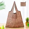 Bolsa de compras plegable de gran capacidad, bolso de mano portátil para supermercado, impresión de logotipo, bolsa de almacenamiento 190T, directo de fábrica